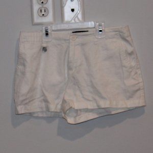 Polo Ralph Lauren White Stretch Chino Short- Girls Size 16